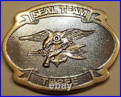 Naval Special Warfare SEAL Team 3 30th Anniversary Navy Challenge Coin