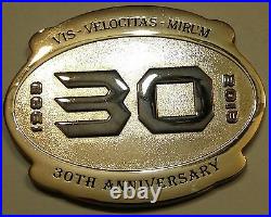 Naval Special Warfare SEAL Team 3 30th Anniversary Navy Challenge Coin