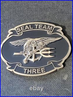 Naval Special Warfare SEAL Team 3 Navy Challenge Coin