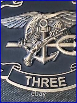 Naval Special Warfare SEAL Team 3 Navy Challenge Coin