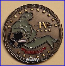 Naval Special Warfare SEAL Team 4 MAL AD OSTEO Large 2 Navy Challenge Coin