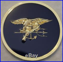 Naval Special Warfare SEAL Team 5 Epoxy Version Navy Challenge Coin / Five