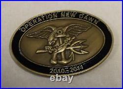 Naval Special Warfare SEAL Team 5 / Five Operation NEW DAWN Navy Challenge Coin
