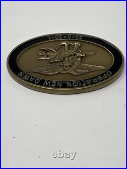 Naval Special Warfare SEAL Team 5 / Five Operation NEW DAWN Navy Challenge Coin
