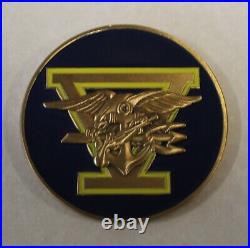 Naval Special Warfare SEAL Team 5 Freddie Frog UDT-11 Navy Challenge Coin / Five