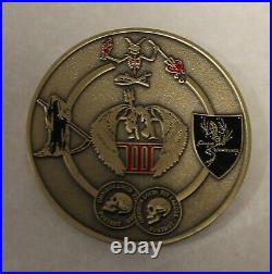 Naval Special Warfare SEAL Team 7 3-Troop Iraq 2015 Navy Challenge Coin /Seven B