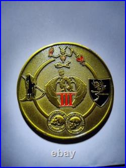 Naval Special Warfare SEAL Team 7 Iraq 2015 Navy Challenge Coin Bronze RARE
