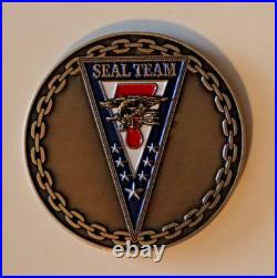 Naval Special Warfare SEAL Team 7 LLTB Navy Challenge Coin / Seven