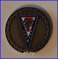 Naval Special Warfare SEAL Team 7 LLTB Navy Challenge Coin / Seven