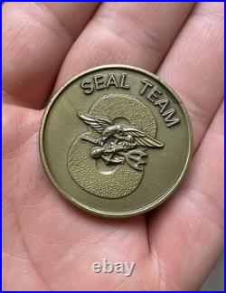 Naval Special Warfare SEAL Team 8 DEVGRU Navy Challenge Coin Special Forces SWCC