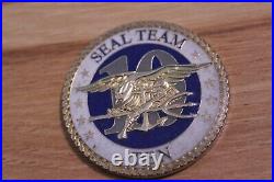 Naval Special Warfare SEAL Team Ten / 10 Navy Challenge Coin
