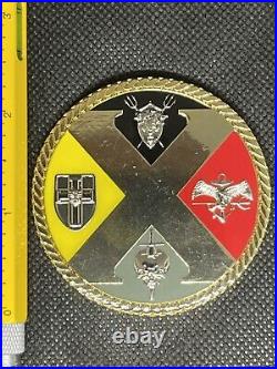 Naval Special Warfare SEAL Team Ten / 10 Troops Serialized Navy Challenge Coin