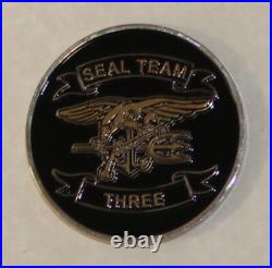 Naval Special Warfare SEAL Team Three / 3, 2 Troop Echo Plt Navy Challenge Coin Naval Special Warfare SEAL Team Three / 3, 2 Troop Echo Plt Navy Challenge Coin