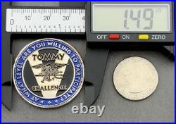 Naval Special Warfare SOCS Thomas J. Valentine Numbered #176 SEAL Challenge Coin