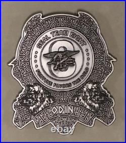 Naval Special Warfare Seal Team 8 Odin Huginn & Muminn MSGer Navy Challenge Coin