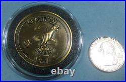 Naval Special Warfare Seal Team Two (st-2) Command Master Chief Challenge Coin