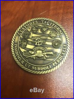 Naval Special Warfare Support Activity Two Navy SEAL Challenge Coin