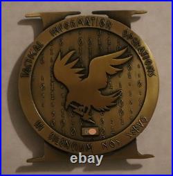 Naval Special Warfare Tactical Information Operations Navy SEAL Challenge Coin