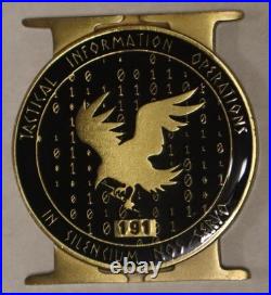 Naval Special Warfare Tactical Information Operations Navy SEAL Challenge Coin