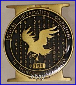Naval Special Warfare Tactical Information Operations Navy SEAL Challenge Coin