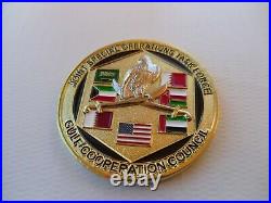 Naval Special Warfare Unit 3 / Three CJSOTF-GCC Navy SEALs Challenge Coin