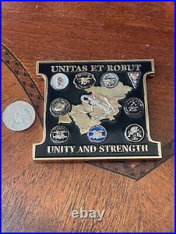 Naval Special Warfare Unit 3 Three Navy SEAL Challenge Coin