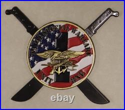 Naval Special Warfare Unit One / NSWU-1 Guam SEAL TF-71 Navy Challenge Coin