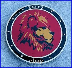 Naval Special Warfare Unit Ten SOCAFRICA SEAL Teams Epoxy Navy Challenge Coin 10