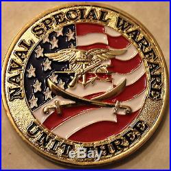 Naval Special Warfare Unit Three Commander CJSOTF-GCC Navy SEALs Challenge Coin