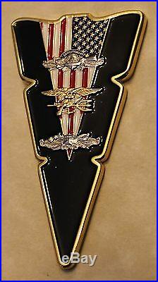 Naval Special Warfare Unit Three Tip of Spear SEAL Navy Challenge Coin