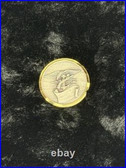 Naval Special Warfare Unit Two Silver Toned Diamond Cut Edge Navy Challenge Coin