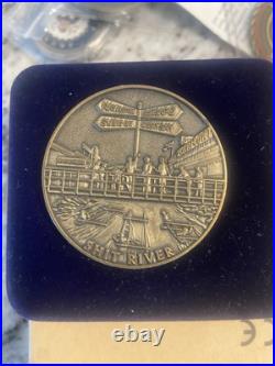 Naval Station Subic Bay Liberty Call Olongapo Cty Sh! T River Navy Challenge Coin Naval Station Subic Bay Liberty Call Olongapo Cty Sh! T River Navy Challenge Coin