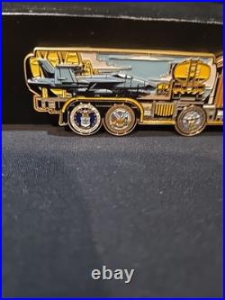 Naval Supply Systems Command (NAVSUP) Fuel Truck 4 Challenge Coin COOL