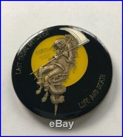 Navy Blue Angels, Parachute Rigger, We Bury Our Mistakes Challenge Coin R1