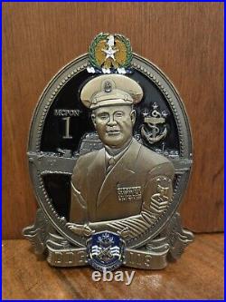 Navy CHIEF CPO Challenge Coin Delbert Black MCPON