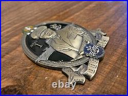 Navy CHIEF CPO Challenge Coin Delbert Black MCPON