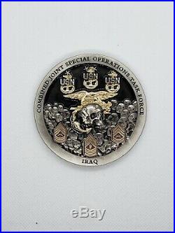 Navy CPO Chief Challenge Coin CJSTOF Seal MARINES CAMP SPARTA no nypd msg RARE