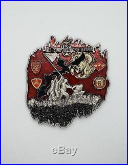 Navy CPO Chief Challenge Coin JAPAN Iwo Jima MARINES non nypd msg LIMITED