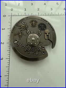 Navy CPO Chief coin CJSOTF Iraq Camp Keating / Camp Sparta 18-1