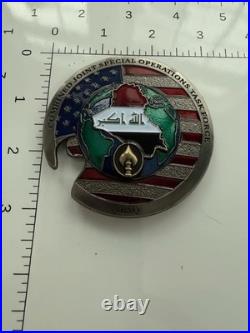 Navy CPO Chief coin CJSOTF Iraq Camp Keating / Camp Sparta 18-1