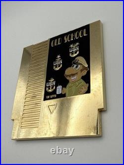 Navy CPO Mario Old School 2015 Challenge Coin JJ13