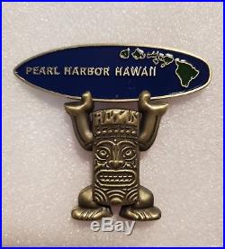 Navy Challenge Coin Hawaii RIMPAC Tiki 2018 2 COIN SET no nypd msg cpo chief