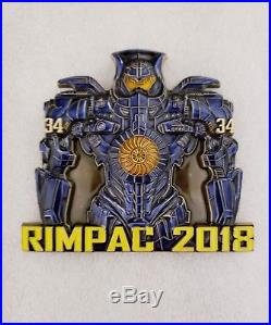 Navy Challenge Coin RIMPAC 2018 Robot non nypd msg cpo chief Hard to find