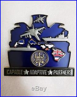 Navy Challenge Coin RIMPAC 2018 Robot non nypd msg cpo chief Hard to find
