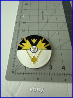 Navy Challenge Coin Second Class Numbered 125 Rare Pokeball Pokemon