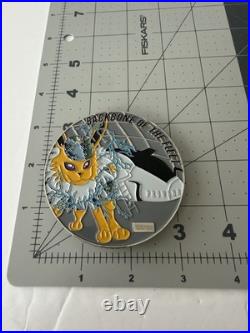 Navy Challenge Coin Second Class Numbered 125 Rare Pokeball Pokemon