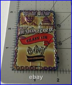 Navy Challenge Coin Strange Case Rare Number 4 Oil Slick Ultra Rare Class 128