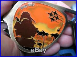 Navy Chief Aviator Sunglasses Challenge Coin Extremely Rare See Pictures