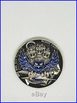 Navy Chief CPO Challenge Coin BALD EAGLE nypd msg VERY LIMITED MASSIVE 3D