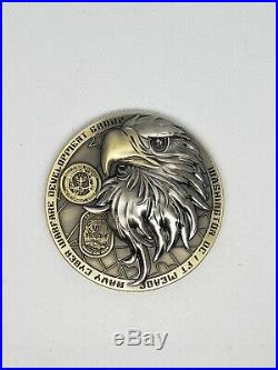Navy Chief CPO Challenge Coin BALD EAGLE nypd msg VERY LIMITED MASSIVE 3-D